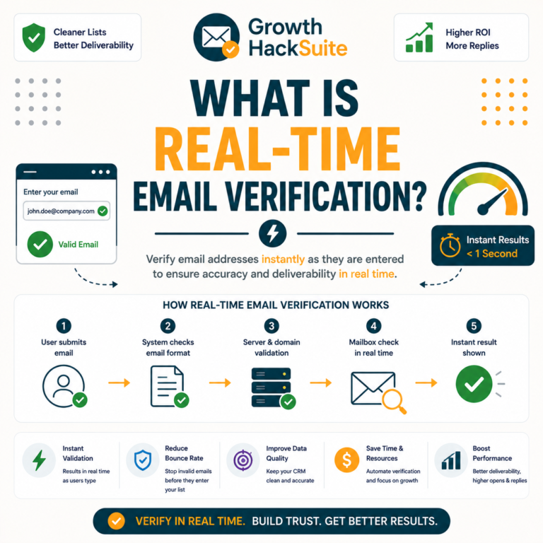 Real-time email verification