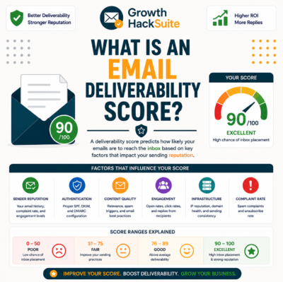 What Is an Email Deliverability Score?