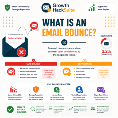 What Is an Email Bounce? Why Emails Get Rejected