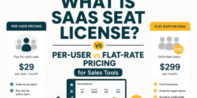 What Is Saas Seat License? Per-User vs Flat-Rate Pricing for Sales Tools