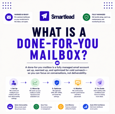 What Is a Done-For-You Mailbox? Cold Email Account Setup Explained