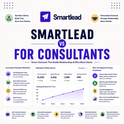 Smartlead for Consultants and B2B Service Providers