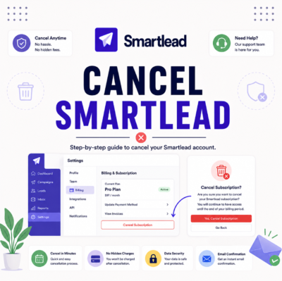How to Cancel Smartlead or Downgrade Your Plan