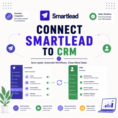 Connect Smartlead to CRM: HubSpot, Salesforce and Pipedrive Setup