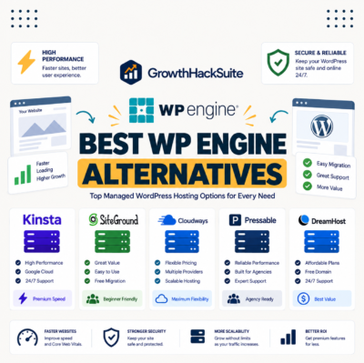 Best WP Engine Alternatives: Top 6 Hosts Ranked