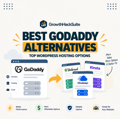 Best GoDaddy Alternatives: Top 6 Hosts Ranked