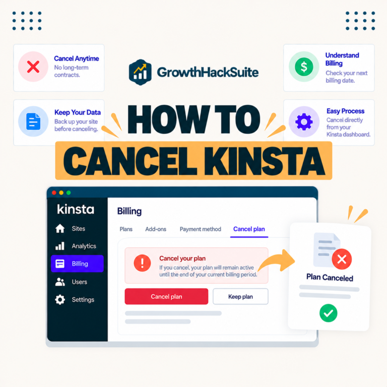 cancel kinsta