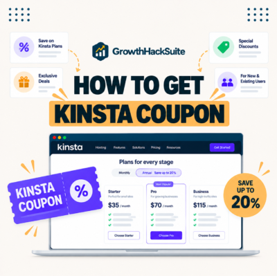 How to Get a Kinsta Coupon or Deal