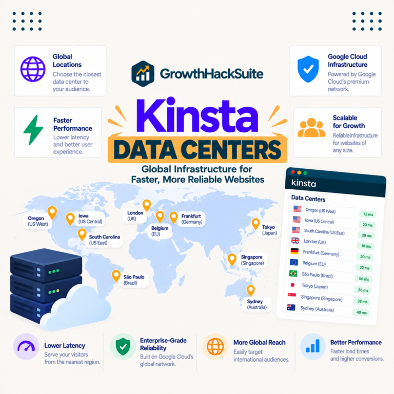 kinsta data centers