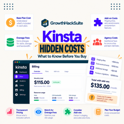 Kinsta Hidden Costs: Overage, Visits, and Extras