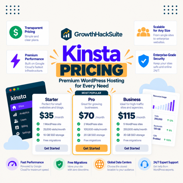 kinsta pricing