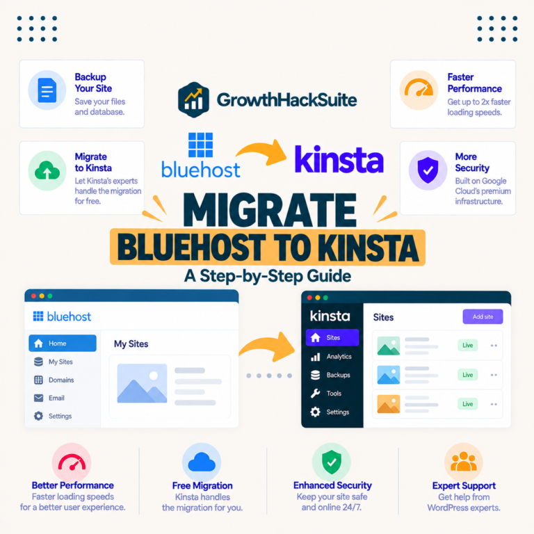 migrate bluehost to kinsta