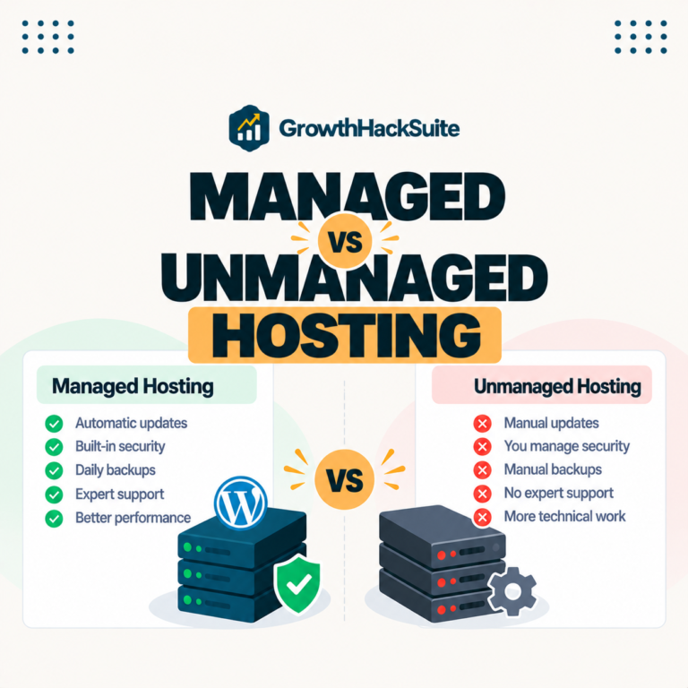 managed vs unmanaged hosting